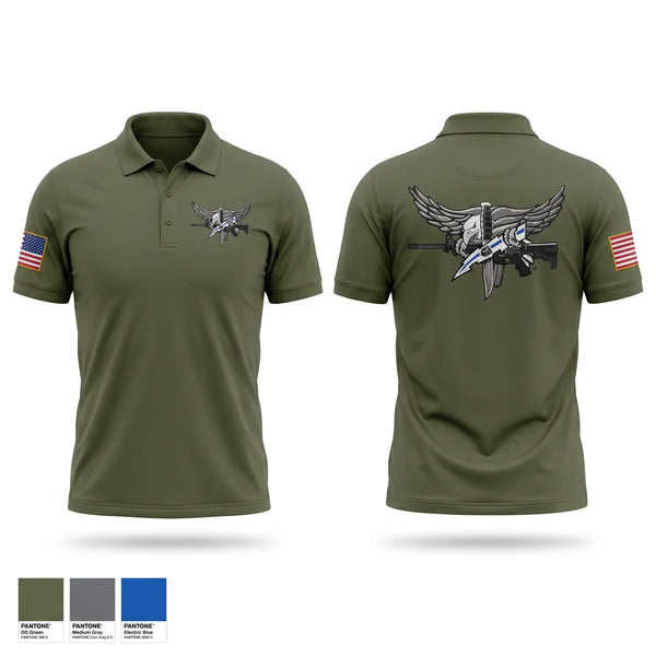 Short Sleeve Performance Polo, Special Reaction Team, Marines, Teamtime, Team time, sublimation, custom sports apparel, team uniforms, spirit wear, spiritwear, sports uniforms, custom shirts, team store, custom team store, fundraiser sports, apparel fundraiser