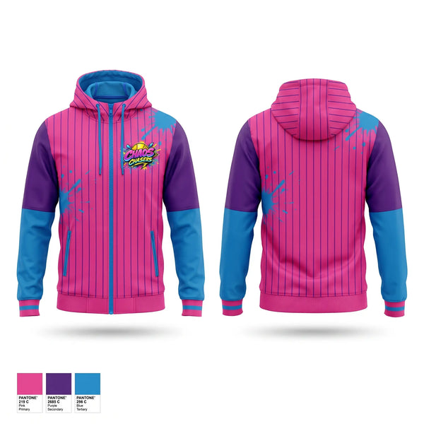 Windbreaker, Chaos Chasers, Softball, Teamtime, Team time, sublimation, custom sports apparel, team uniforms, spirit wear, spiritwear, sports uniforms, custom shirts, team store, custom team store, fundraiser sports, apparel fundraiser