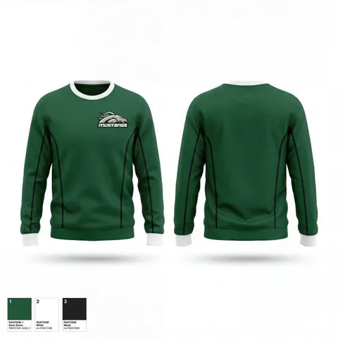 Crew Neck Sweatshirt, Lady Mustangs, Softball, Teamtime, Team time, sublimation, custom sports apparel, team uniforms, spirit wear, spiritwear, sports uniforms, custom shirts, team store, custom team store, fundraiser sports, apparel fundraiser