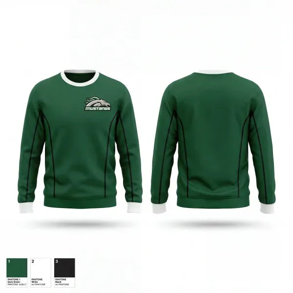 Crew Neck Sweatshirt, Lady Mustangs, Softball, Teamtime, Team time, sublimation, custom sports apparel, team uniforms, spirit wear, spiritwear, sports uniforms, custom shirts, team store, custom team store, fundraiser sports, apparel fundraiser
