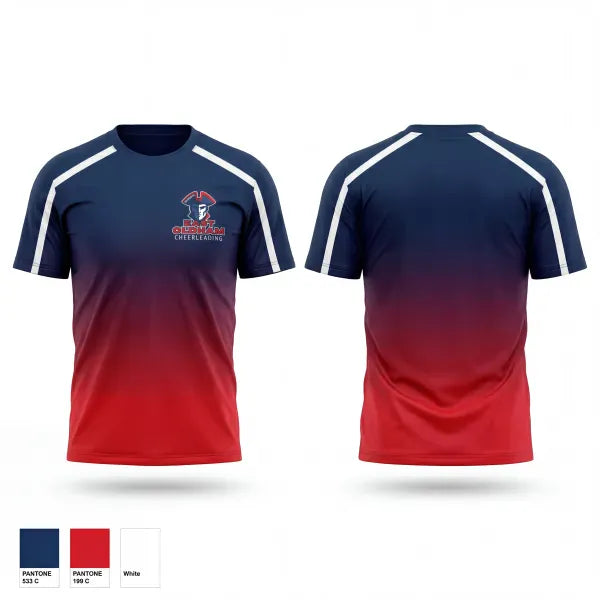 Old School Cotton Feel Shirt, East Oldham Middle School, Cheer, Teamtime, Team time, sublimation, custom sports apparel, team uniforms, spirit wear, spiritwear, sports uniforms, custom shirts, team store, custom team store, fundraiser sports, apparel fundraiser