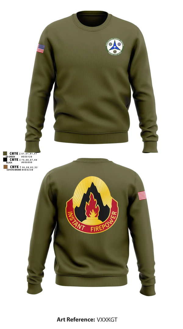 Crew Neck Sweatshirt, 38th RSG, Army, Teamtime, Team time, sublimation, custom sports apparel, team uniforms, spirit wear, spiritwear, sports uniforms, custom shirts, team store, custom team store, fundraiser sports, apparel fundraiser