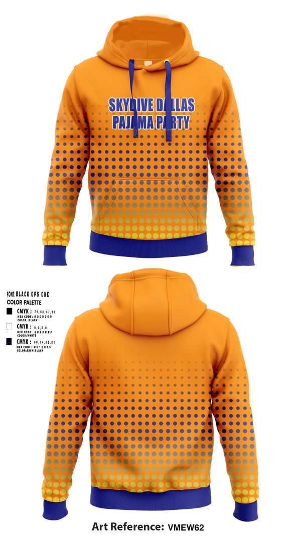 Hoodie, Skydive Dallas Pajama Party, Water Polo, Teamtime, Team time, sublimation, custom sports apparel, team uniforms, spirit wear, spiritwear, sports uniforms, custom shirts, team store, custom team store, fundraiser sports, apparel fundraiser