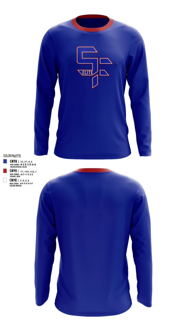 Long Sleeve Performance Shirt, SF Elite, Baseball, Teamtime, Team time, sublimation, custom sports apparel, team uniforms, spirit wear, spiritwear, sports uniforms, custom shirts, team store, custom team store, fundraiser sports, apparel fundraiser