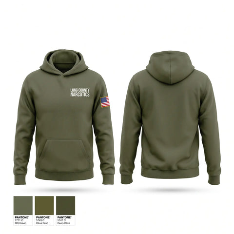 Hoodie, Long County Narcotics, Police, Teamtime, Team time, sublimation, custom sports apparel, team uniforms, spirit wear, spiritwear, sports uniforms, custom shirts, team store, custom team store, fundraiser sports, apparel fundraiser