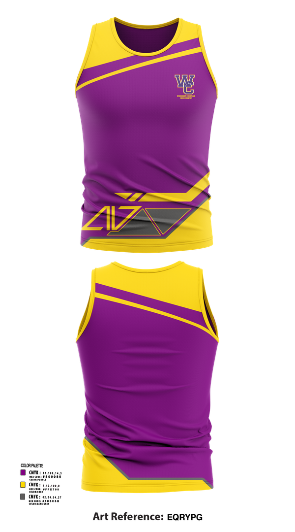 Tank Top, Woodcrest Christian, Cross Country, Teamtime, Team time, sublimation, custom sports apparel, team uniforms, spirit wear, spiritwear, sports uniforms, custom shirts, team store, custom team store, fundraiser sports, apparel fundraiser