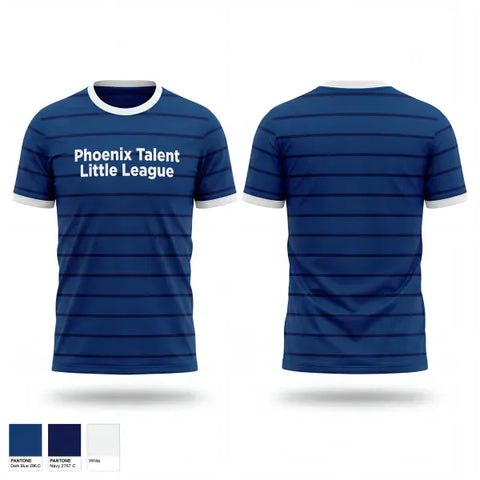 Short Sleeve Performance Shirt, Phoenix Talent Little League, Baseball, Teamtime, Team time, sublimation, custom sports apparel, team uniforms, spirit wear, spiritwear, sports uniforms, custom shirts, team store, custom team store, fundraiser sports, apparel fundraiser