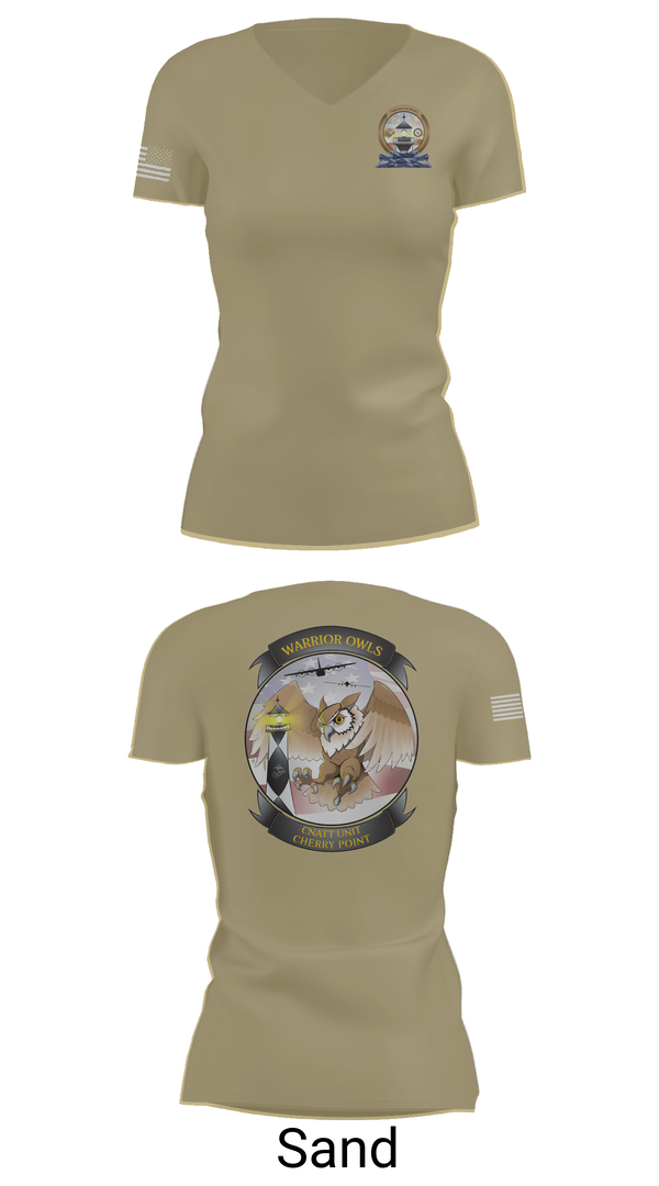 Womens Short Sleeve Vneck Shirt, CNATT Cherry Point, , Teamtime, Team time, sublimation, custom sports apparel, team uniforms, spirit wear, spiritwear, sports uniforms, custom shirts, team store, custom team store, fundraiser sports, apparel fundraiser