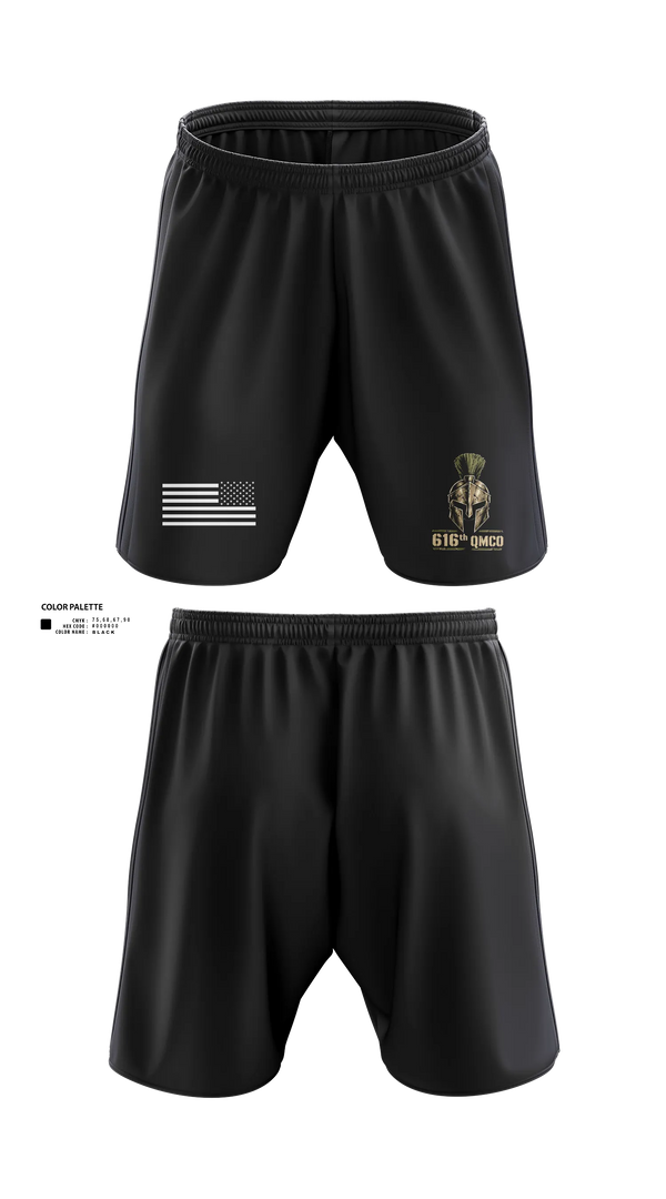 Athletic Shorts With Pockets, 616th QM CO, Army, Teamtime, Team time, sublimation, custom sports apparel, team uniforms, spirit wear, spiritwear, sports uniforms, custom shirts, team store, custom team store, fundraiser sports, apparel fundraiser