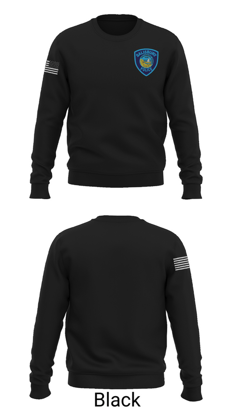 Crew Neck Sweatshirt, Salisbury Police, Police, Teamtime, Team time, sublimation, custom sports apparel, team uniforms, spirit wear, spiritwear, sports uniforms, custom shirts, team store, custom team store, fundraiser sports, apparel fundraiser