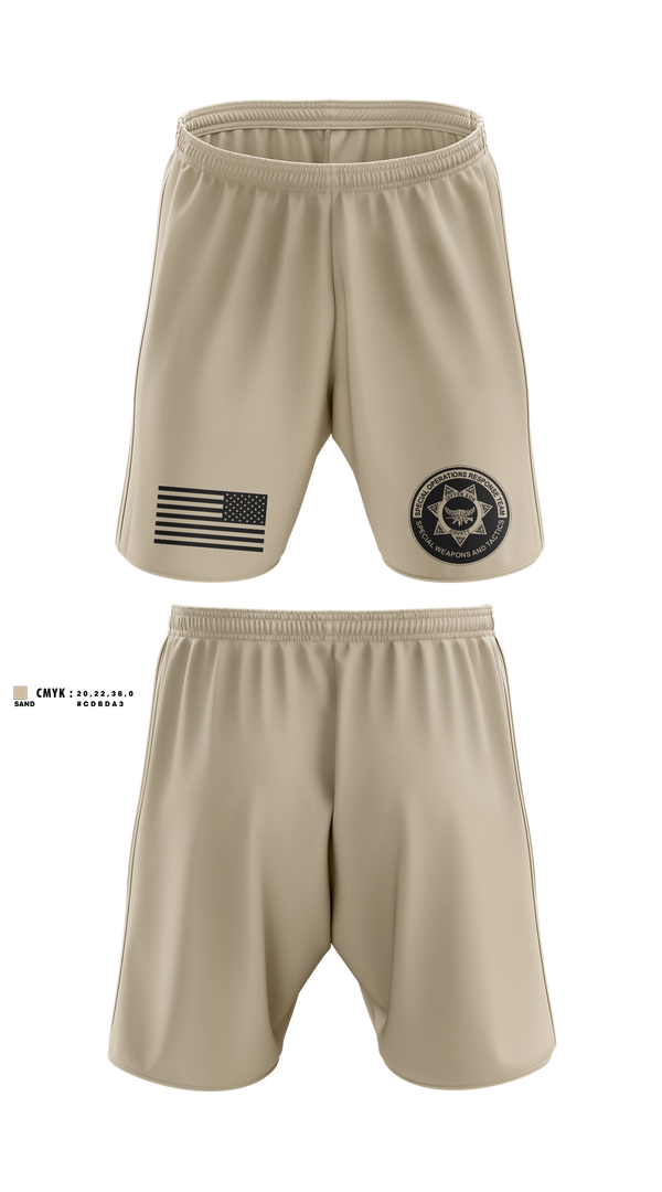 Athletic Shorts With Pockets, Jefferson County Sheriff's Office S.O.R.T., Police, Teamtime, Team time, sublimation, custom sports apparel, team uniforms, spirit wear, spiritwear, sports uniforms, custom shirts, team store, custom team store, fundraiser sports, apparel fundraiser