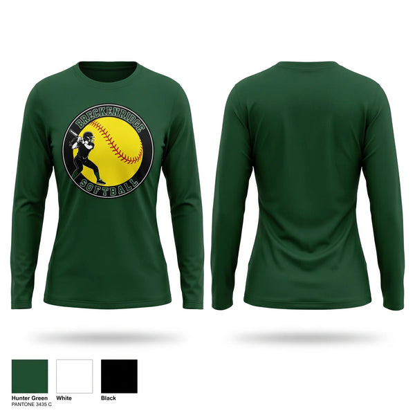 Long Sleeve Performance Shirt, Breckenridge Lady Buckaroos, Softball, Teamtime, Team time, sublimation, custom sports apparel, team uniforms, spirit wear, spiritwear, sports uniforms, custom shirts, team store, custom team store, fundraiser sports, apparel fundraiser