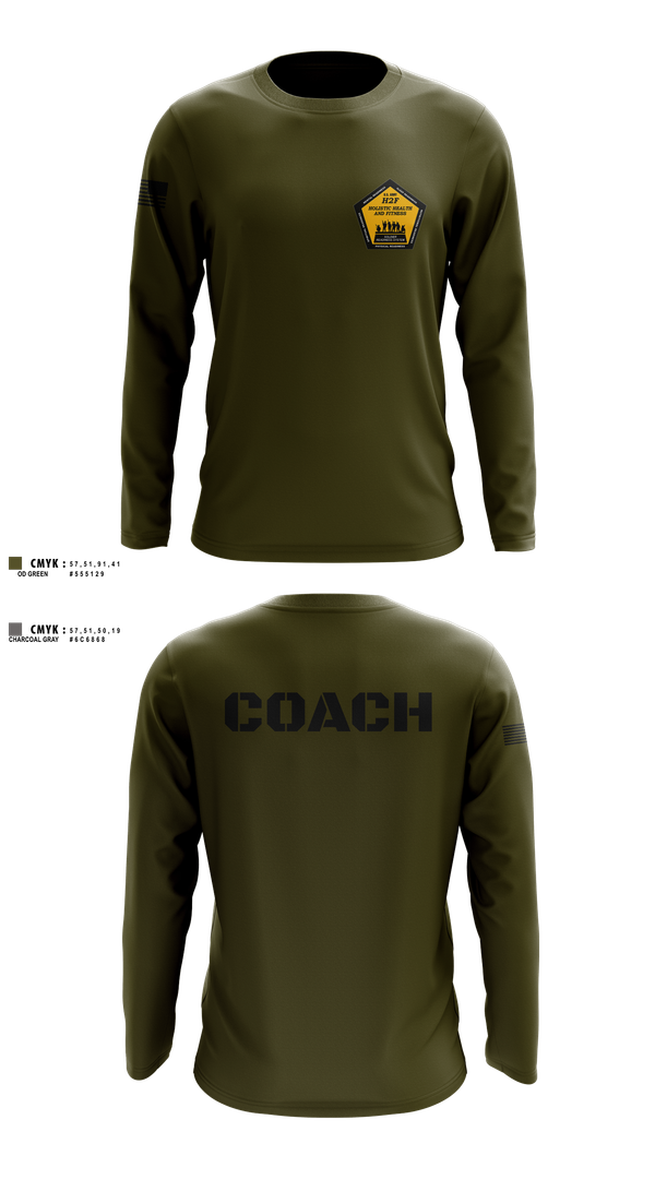 Long Sleeve Performance Shirt, Alpha Company Recruiting, Army, Teamtime, Team time, sublimation, custom sports apparel, team uniforms, spirit wear, spiritwear, sports uniforms, custom shirts, team store, custom team store, fundraiser sports, apparel fundraiser