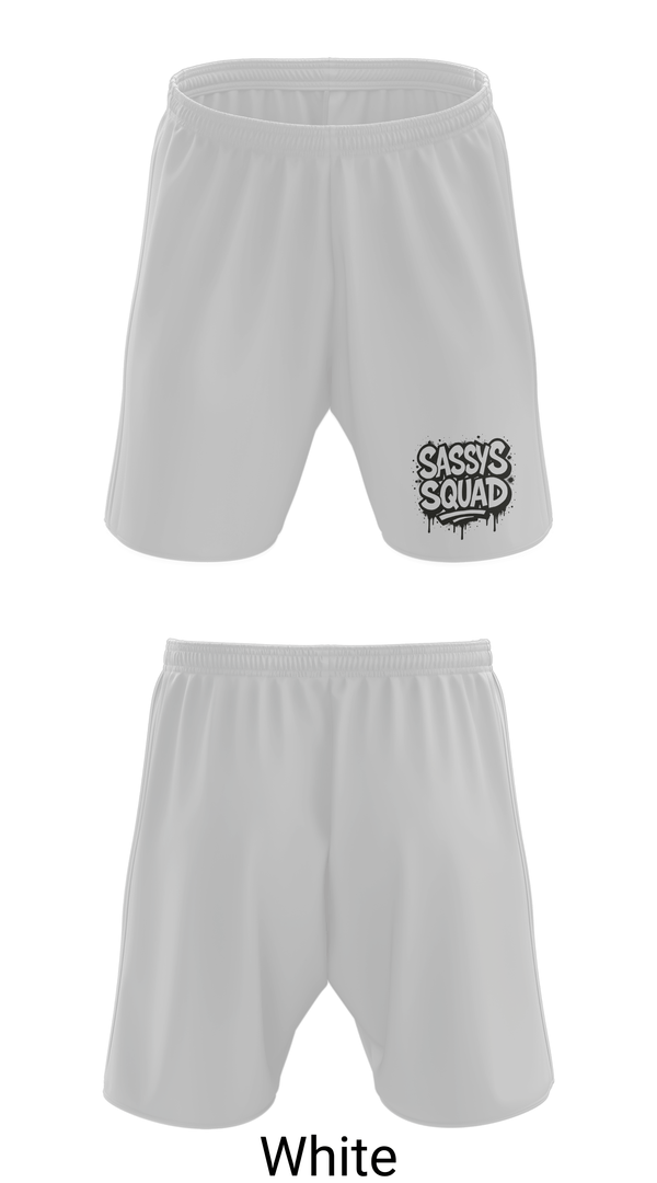 Athletic Shorts With Pockets, Sassys Fitness, , Teamtime, Team time, sublimation, custom sports apparel, team uniforms, spirit wear, spiritwear, sports uniforms, custom shirts, team store, custom team store, fundraiser sports, apparel fundraiser