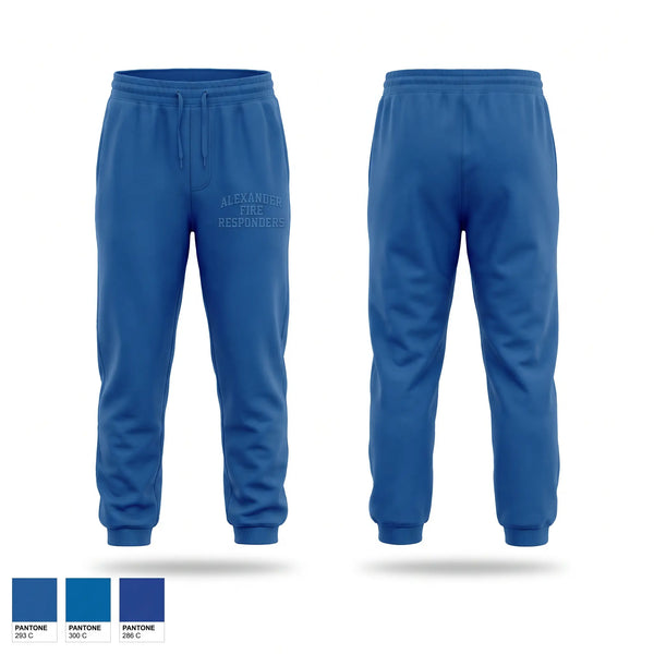 Sweatpants, ALEXANDER FIRE RESPONDERS, EMS/EMT, Teamtime, Team time, sublimation, custom sports apparel, team uniforms, spirit wear, spiritwear, sports uniforms, custom shirts, team store, custom team store, fundraiser sports, apparel fundraiser