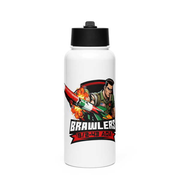 Honolulu Bohemian 96104358 Stainless Steel Water Bottle with a Straw Lid