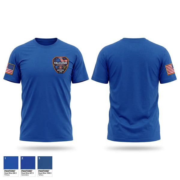 Old School Cotton Feel Shirt, Public Radio Service Emergency Monitoring, Fire Department, Teamtime, Team time, sublimation, custom sports apparel, team uniforms, spirit wear, spiritwear, sports uniforms, custom shirts, team store, custom team store, fundraiser sports, apparel fundraiser