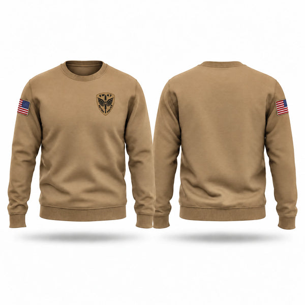 Crew Neck Sweatshirt, Kenner Police Swat, Police, Teamtime, Team time, sublimation, custom sports apparel, team uniforms, spirit wear, spiritwear, sports uniforms, custom shirts, team store, custom team store, fundraiser sports, apparel fundraiser
