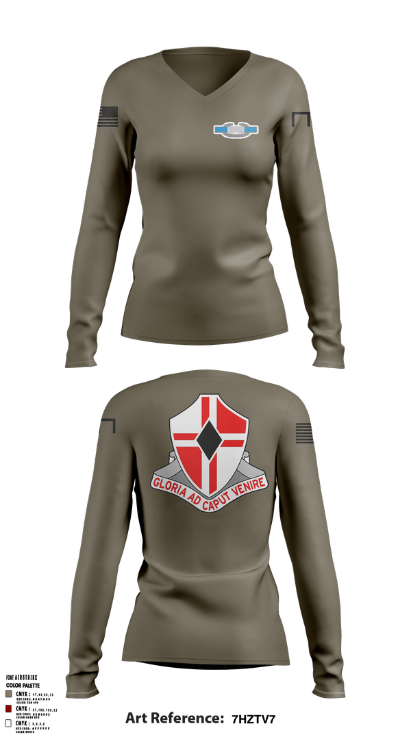 Womens Long Sleeve Vneck Shirt, 92nd EN BN S3, , Teamtime, Team time, sublimation, custom sports apparel, team uniforms, spirit wear, spiritwear, sports uniforms, custom shirts, team store, custom team store, fundraiser sports, apparel fundraiser