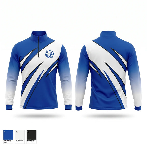 Quarter Zip Jacket, Holton, Softball, Teamtime, Team time, sublimation, custom sports apparel, team uniforms, spirit wear, spiritwear, sports uniforms, custom shirts, team store, custom team store, fundraiser sports, apparel fundraiser