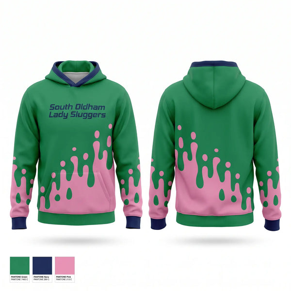Hoodie, South Oldham Lady Sluggers, Softball, Teamtime, Team time, sublimation, custom sports apparel, team uniforms, spirit wear, spiritwear, sports uniforms, custom shirts, team store, custom team store, fundraiser sports, apparel fundraiser