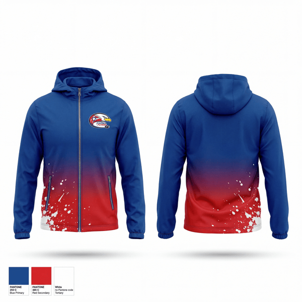 Windbreaker, Parma Flyers, Ice Hockey, Teamtime, Team time, sublimation, custom sports apparel, team uniforms, spirit wear, spiritwear, sports uniforms, custom shirts, team store, custom team store, fundraiser sports, apparel fundraiser