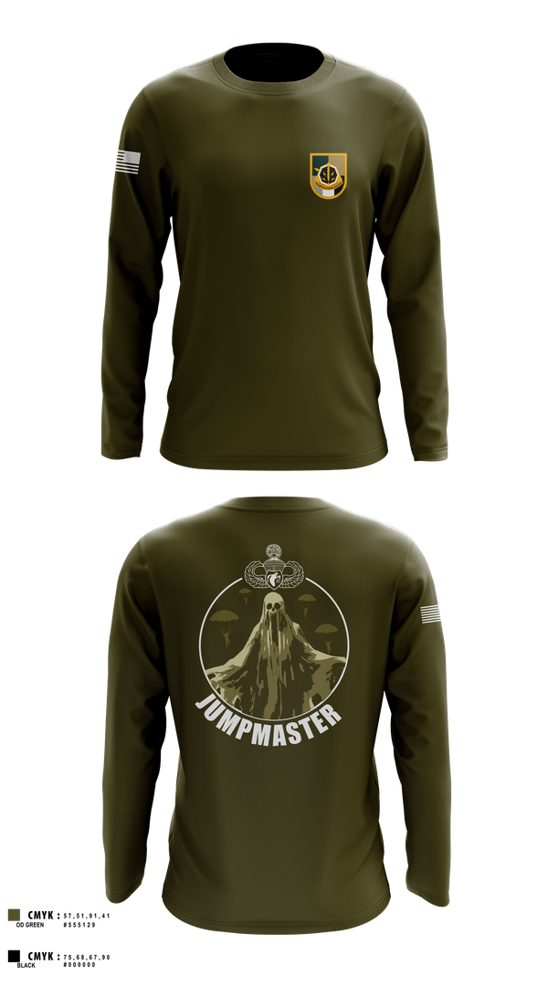 Long Sleeve Performance Shirt, A Co 8th Psy-B, Army, Teamtime, Team time, sublimation, custom sports apparel, team uniforms, spirit wear, spiritwear, sports uniforms, custom shirts, team store, custom team store, fundraiser sports, apparel fundraiser