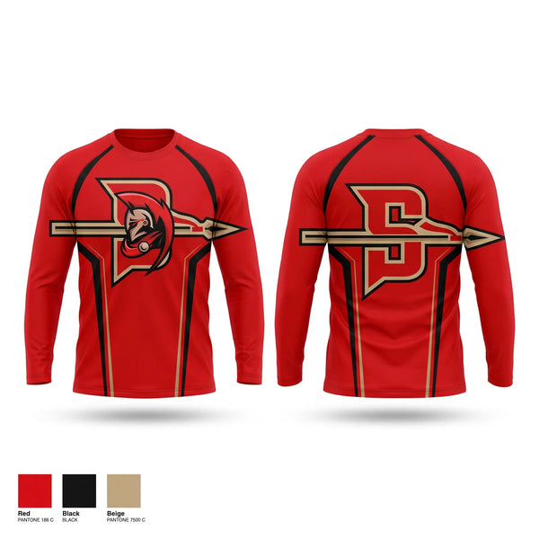 Long Sleeve Performance Shirt, Grove City Spartans, , Teamtime, Team time, sublimation, custom sports apparel, team uniforms, spirit wear, spiritwear, sports uniforms, custom shirts, team store, custom team store, fundraiser sports, apparel fundraiser