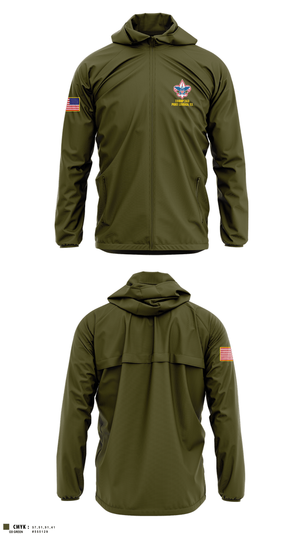 Windbreaker, Scouts BSA, Spirit Store, Teamtime, Team time, sublimation, custom sports apparel, team uniforms, spirit wear, spiritwear, sports uniforms, custom shirts, team store, custom team store, fundraiser sports, apparel fundraiser