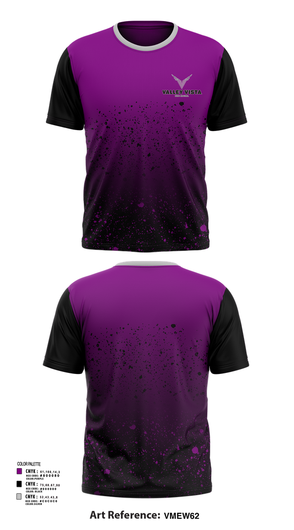 Short Sleeve Performance Shirt, Valley Vista Girls Soccer, Women's Soccer, Teamtime, Team time, sublimation, custom sports apparel, team uniforms, spirit wear, spiritwear, sports uniforms, custom shirts, team store, custom team store, fundraiser sports, apparel fundraiser
