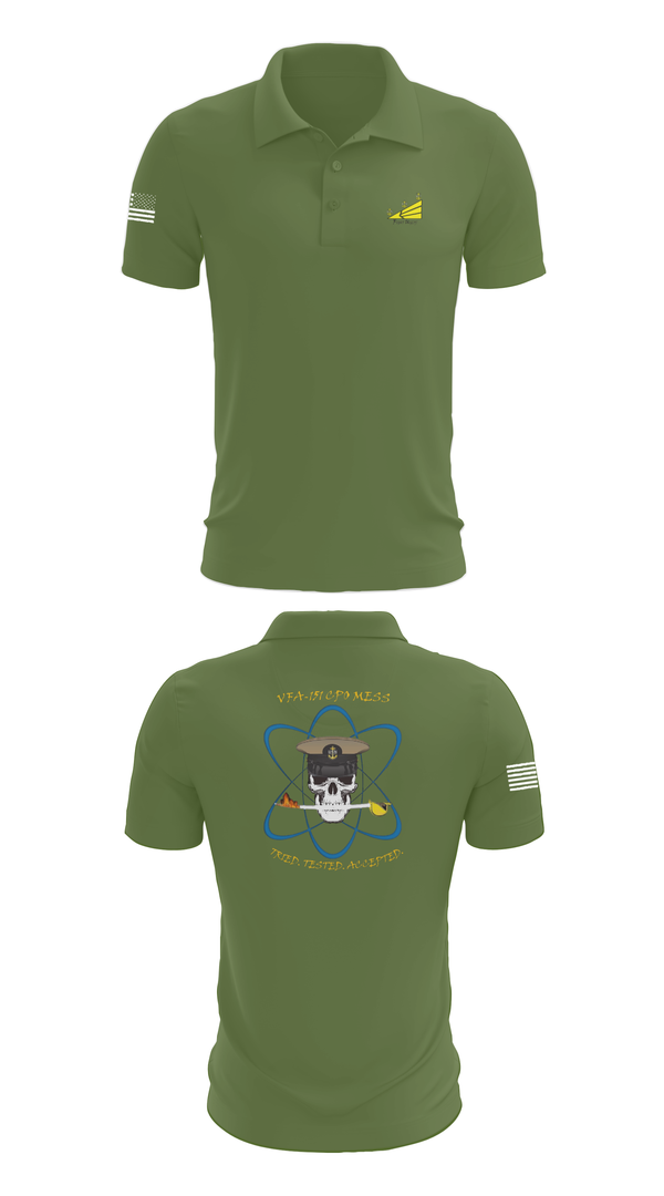 Short Sleeve Performance Polo, VFA-151, , Teamtime, Team time, sublimation, custom sports apparel, team uniforms, spirit wear, spiritwear, sports uniforms, custom shirts, team store, custom team store, fundraiser sports, apparel fundraiser