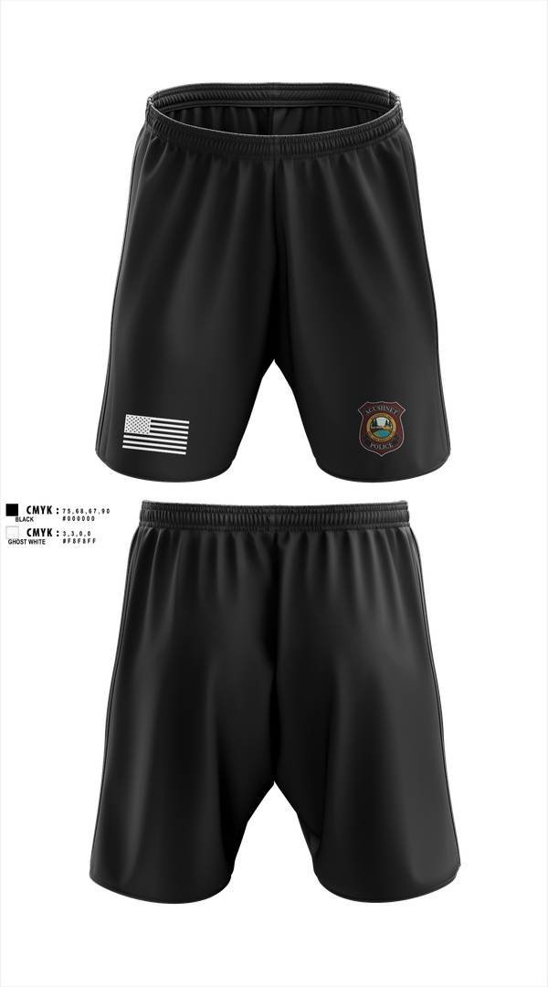 Athletic Shorts With Pockets, Acushnet Police Department, Police, Teamtime, Team time, sublimation, custom sports apparel, team uniforms, spirit wear, spiritwear, sports uniforms, custom shirts, team store, custom team store, fundraiser sports, apparel fundraiser