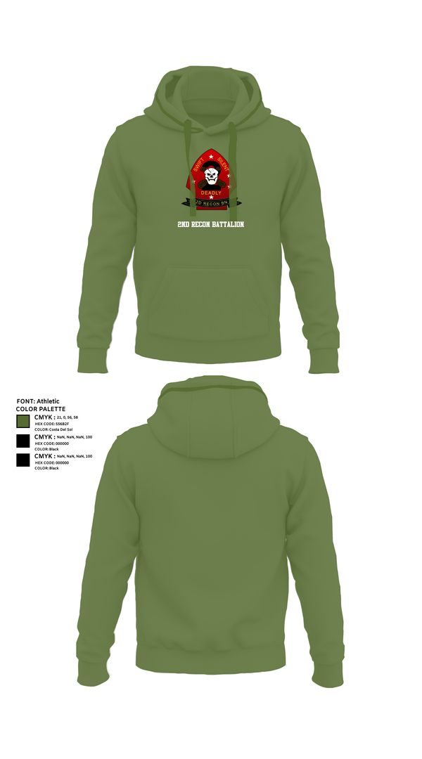 Hoodie, 2nd Recon Battalion, , Teamtime, Team time, sublimation, custom sports apparel, team uniforms, spirit wear, spiritwear, sports uniforms, custom shirts, team store, custom team store, fundraiser sports, apparel fundraiser