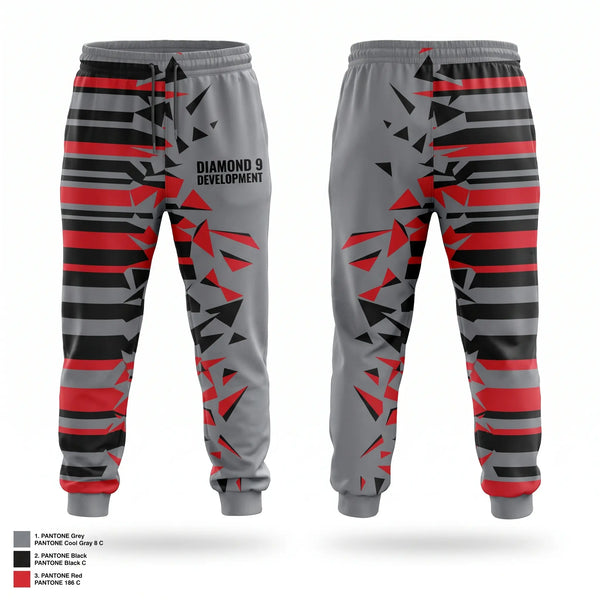 Sweatpants, Diamond 9 Development, Baseball, Teamtime, Team time, sublimation, custom sports apparel, team uniforms, spirit wear, spiritwear, sports uniforms, custom shirts, team store, custom team store, fundraiser sports, apparel fundraiser