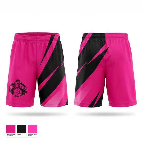 Athletic Shorts With Pockets, hoopers, Women's Basketball, Teamtime, Team time, sublimation, custom sports apparel, team uniforms, spirit wear, spiritwear, sports uniforms, custom shirts, team store, custom team store, fundraiser sports, apparel fundraiser