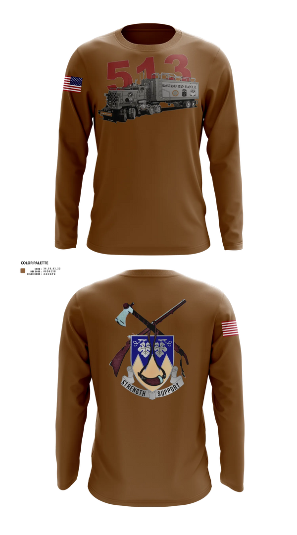 Long Sleeve Performance Shirt, 593D CSC, Army, Teamtime, Team time, sublimation, custom sports apparel, team uniforms, spirit wear, spiritwear, sports uniforms, custom shirts, team store, custom team store, fundraiser sports, apparel fundraiser