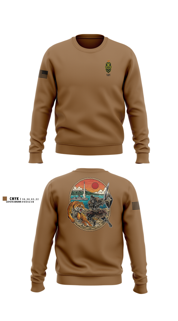 Crew Neck Sweatshirt, USS FRANK E PETERSEN JR, Navy, Teamtime, Team time, sublimation, custom sports apparel, team uniforms, spirit wear, spiritwear, sports uniforms, custom shirts, team store, custom team store, fundraiser sports, apparel fundraiser
