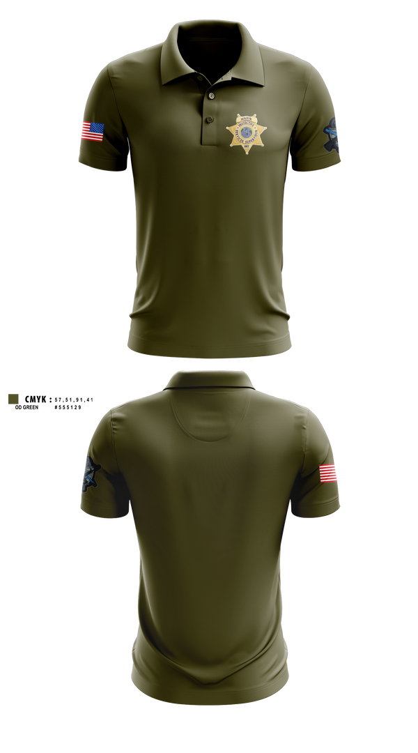 Long Sleeve Performance Polo, Ranger Services, Police, Teamtime, Team time, sublimation, custom sports apparel, team uniforms, spirit wear, spiritwear, sports uniforms, custom shirts, team store, custom team store, fundraiser sports, apparel fundraiser