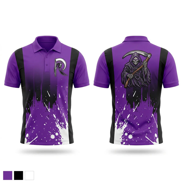 Short Sleeve Performance Polo, Windy City Reapers, Baseball, Teamtime, Team time, sublimation, custom sports apparel, team uniforms, spirit wear, spiritwear, sports uniforms, custom shirts, team store, custom team store, fundraiser sports, apparel fundraiser