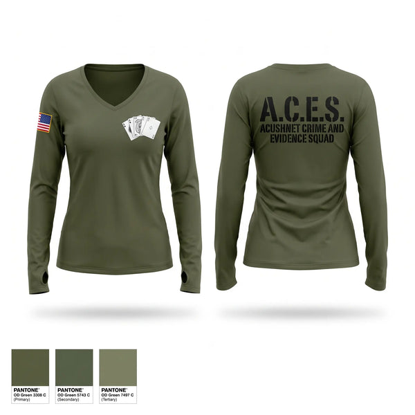 Old School Cotton Feel Shirt, A.C.E.S (Acushnet Crime & Evidence Squad, Police, Teamtime, Team time, sublimation, custom sports apparel, team uniforms, spirit wear, spiritwear, sports uniforms, custom shirts, team store, custom team store, fundraiser sports, apparel fundraiser