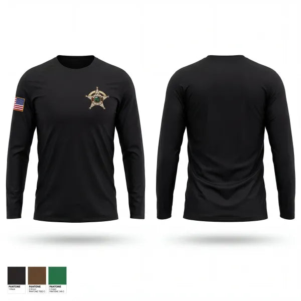 Long Sleeve Performance Shirt, Starke County Sheriff's Office, Police, Teamtime, Team time, sublimation, custom sports apparel, team uniforms, spirit wear, spiritwear, sports uniforms, custom shirts, team store, custom team store, fundraiser sports, apparel fundraiser