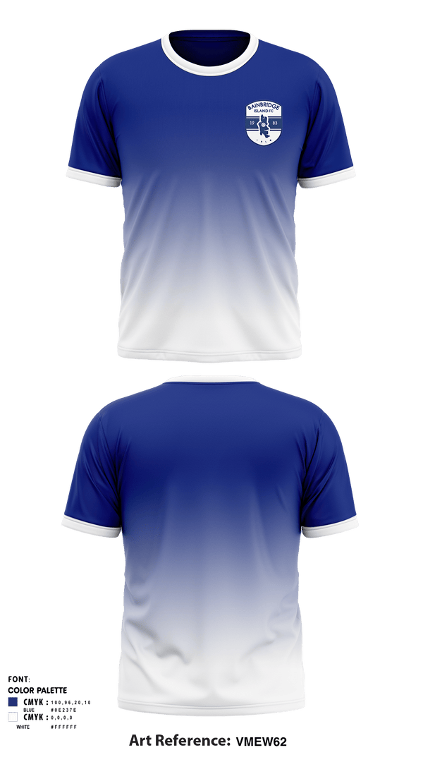 Short Sleeve Performance Shirt, Bainbridge Island FC Soccer, Men's Soccer, Teamtime, Team time, sublimation, custom sports apparel, team uniforms, spirit wear, spiritwear, sports uniforms, custom shirts, team store, custom team store, fundraiser sports, apparel fundraiser