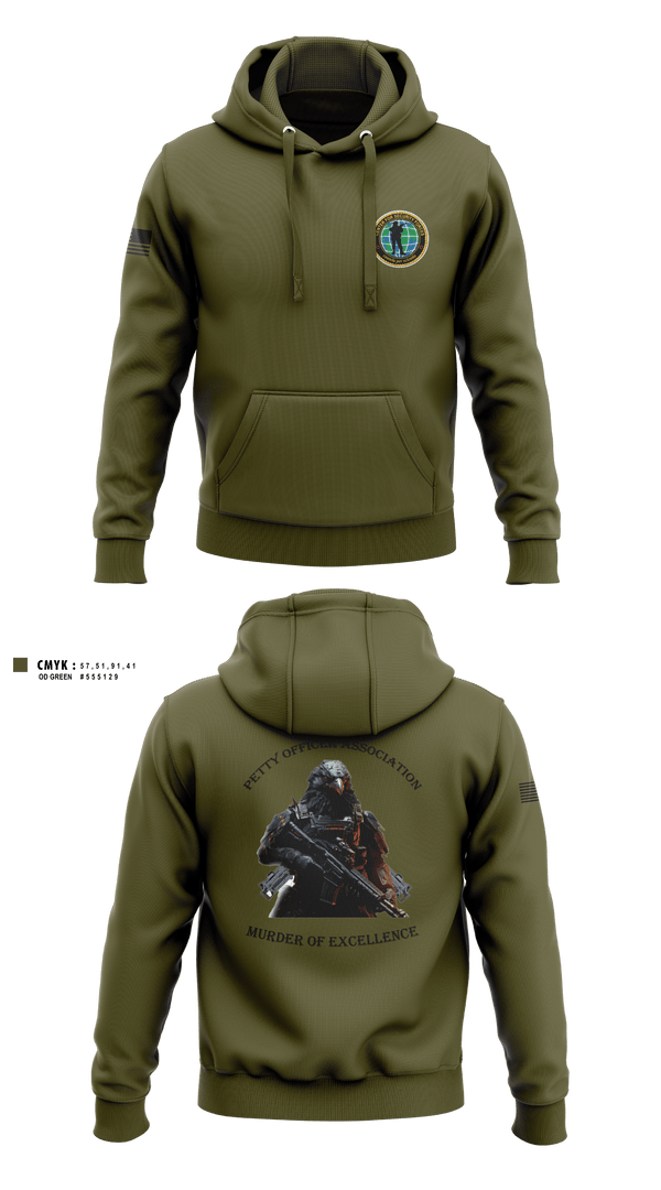 Hoodie, Center for Security Forces Detachment Chesapeake, Navy, Teamtime, Team time, sublimation, custom sports apparel, team uniforms, spirit wear, spiritwear, sports uniforms, custom shirts, team store, custom team store, fundraiser sports, apparel fundraiser