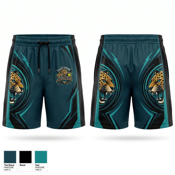Athletic Shorts With Pockets, JAGUARS, Softball, Teamtime, Team time, sublimation, custom sports apparel, team uniforms, spirit wear, spiritwear, sports uniforms, custom shirts, team store, custom team store, fundraiser sports, apparel fundraiser