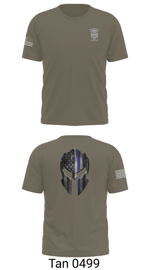 Short Sleeve Performance Shirt, Hartford Police, Police, Teamtime, Team time, sublimation, custom sports apparel, team uniforms, spirit wear, spiritwear, sports uniforms, custom shirts, team store, custom team store, fundraiser sports, apparel fundraiser