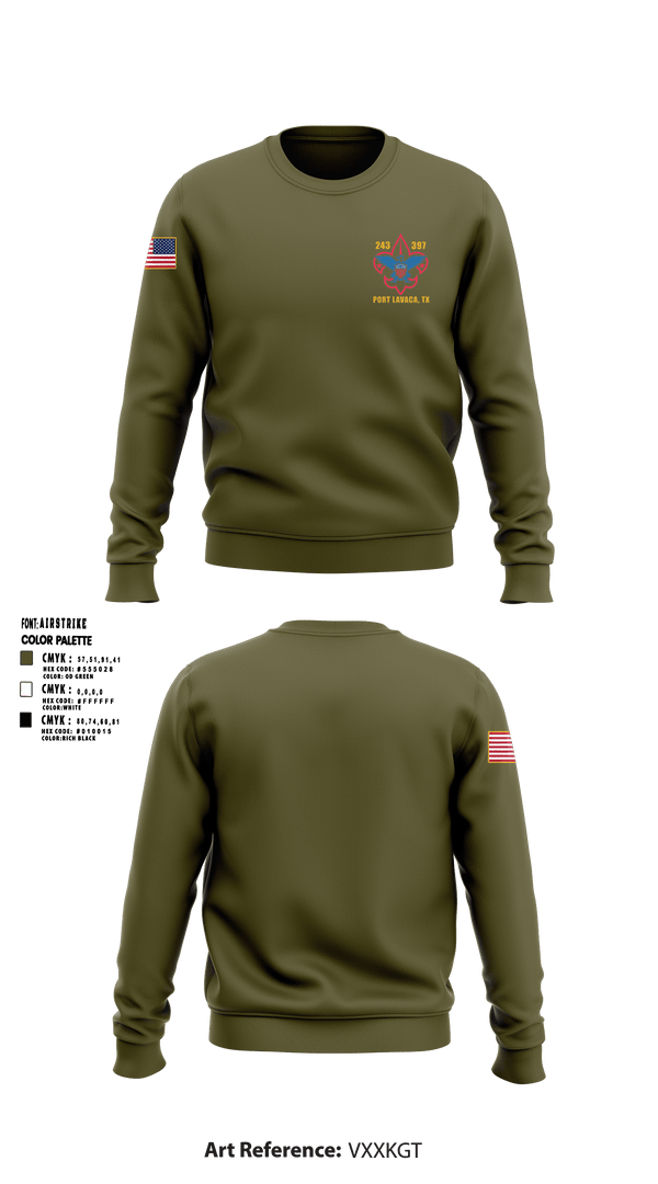 Crew Neck Sweatshirt, Scouts BSA, Spirit Store, Teamtime, Team time, sublimation, custom sports apparel, team uniforms, spirit wear, spiritwear, sports uniforms, custom shirts, team store, custom team store, fundraiser sports, apparel fundraiser