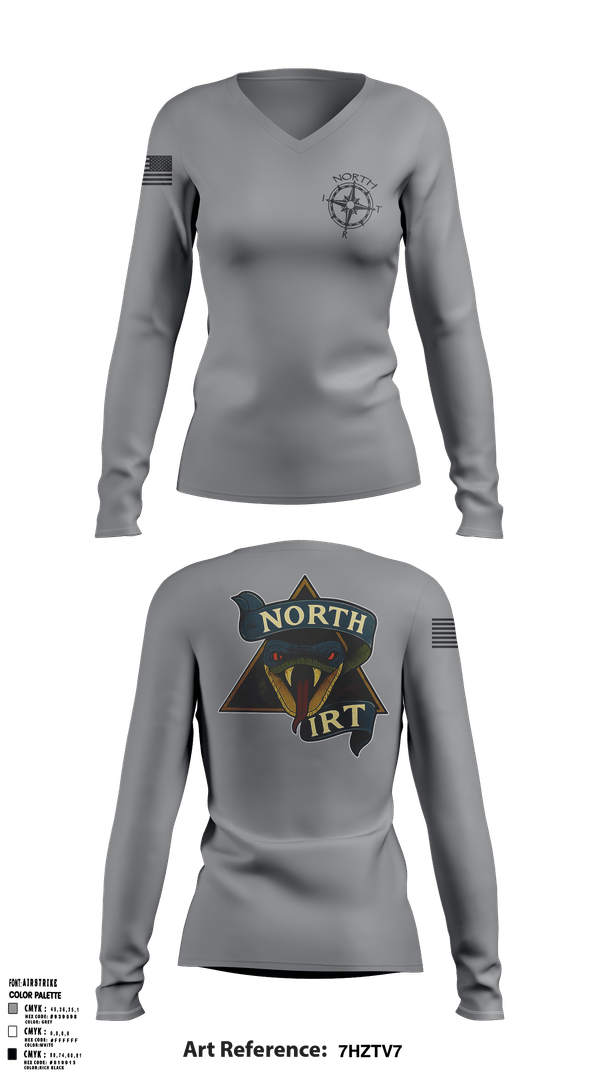 Womens Long Sleeve Vneck Shirt, NIRT, Police, Teamtime, Team time, sublimation, custom sports apparel, team uniforms, spirit wear, spiritwear, sports uniforms, custom shirts, team store, custom team store, fundraiser sports, apparel fundraiser
