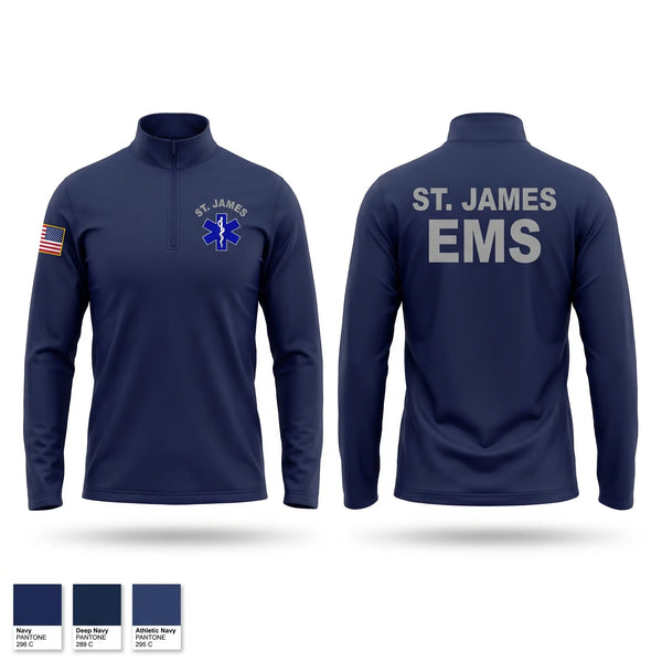 Windbreaker, St. James EMS, EMS/EMT, Teamtime, Team time, sublimation, custom sports apparel, team uniforms, spirit wear, spiritwear, sports uniforms, custom shirts, team store, custom team store, fundraiser sports, apparel fundraiser