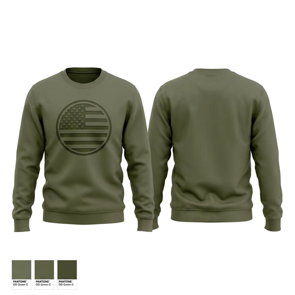 Crew Neck Sweatshirt, VFW Post 8346, , Teamtime, Team time, sublimation, custom sports apparel, team uniforms, spirit wear, spiritwear, sports uniforms, custom shirts, team store, custom team store, fundraiser sports, apparel fundraiser