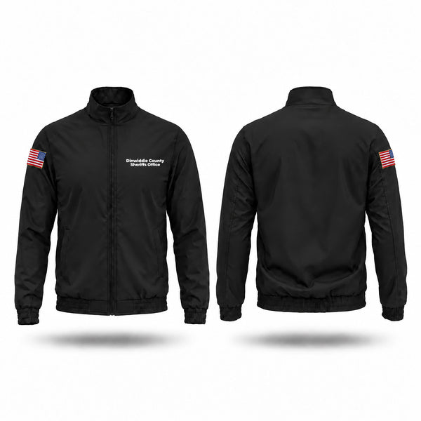 Windbreaker, Dinwiddie County Sheriffs Office, Police, Teamtime, Team time, sublimation, custom sports apparel, team uniforms, spirit wear, spiritwear, sports uniforms, custom shirts, team store, custom team store, fundraiser sports, apparel fundraiser